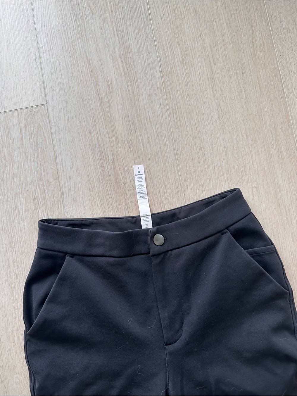 lululemon athletica Black Women's Sweatpants with Front Pockets